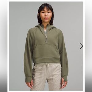 Lululemon half zip scuba hoodie